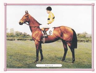 2000 GDS Cards Great Racehorses of Our Time #1 Arkle Front